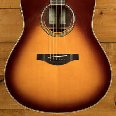 Yamaha TransAcoustic LL-TA - Brown Sunburst image 3