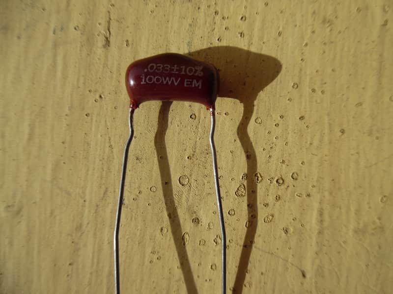 Fender Gibson NOS .033 Brown Drop Tone Capacitor 1960's image 1