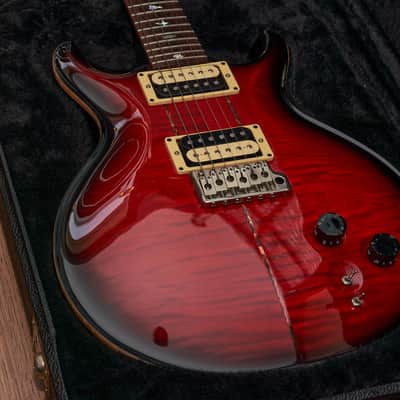 PRS Santana I - Scarlet Red Sunburst - Brazilian Rosewood Fretboard with Abalone Inlays - RARE Collector's Item image 1