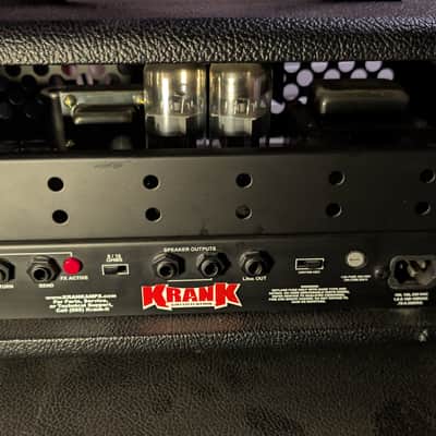 Krank Rev Jr. With two matching 1x12 cabs Mid 2000s - Black and silver imagen 3