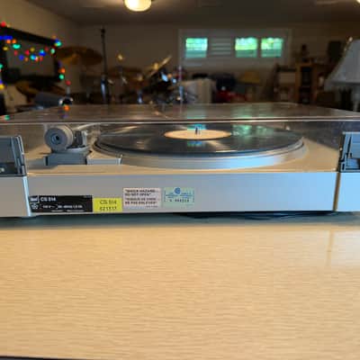Dual CS 514 Silver Turntable Record Player DN 239 Cartridge Fresh Service Rare! image 9