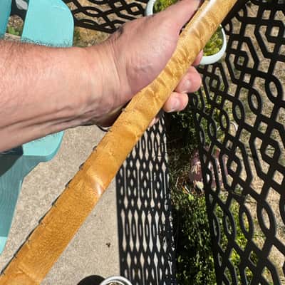 Late 80s Warmoth Telecaster Tele Birdseye Maple Neck Floyd Compound Radius Clapton Profile image 6
