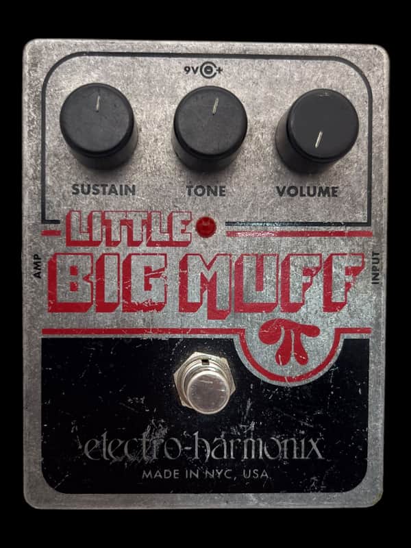 Electro-Harmonix Little Big Muff Pi Distortion / Sustainer 2006 - Present - Gray / Black / Red X7412 image 1
