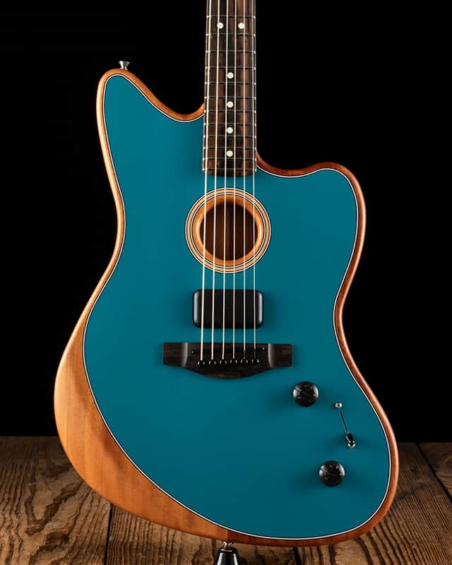 Fender American Acoustasonic Jazzmaster - Ocean Turquoise