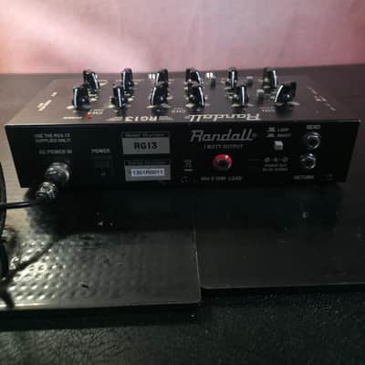 Randall RG13 1-Watt 3-Channel Solid State Guitar Pedal Amp 2010s - Black image 4