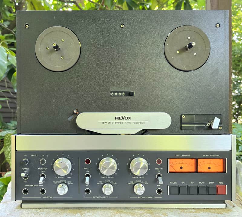 ReVox B77 MkII 4-Track Vari-Speed 3¾/7½ IPS Stereo Tape Recorder, Pro Serviced image 1