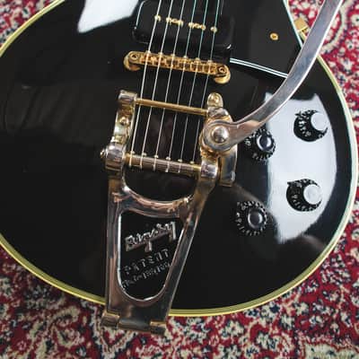 Gibson Custom Shop Historic 1954 Les Paul Custom 2002 - Ebony with Gold Hardware image 10