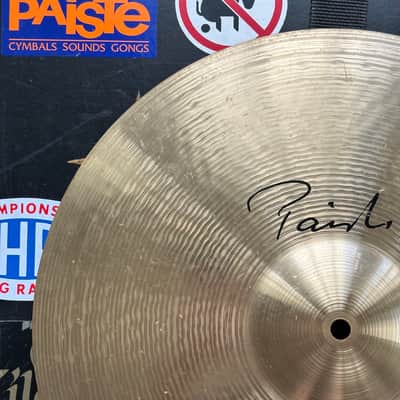 Paiste 16" Signature Fast Crash Cymbal 1989 - Present - Traditional image 2