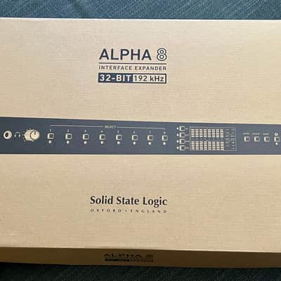Solid State Logic ALPHA 8 18-Channel USB-C Audio Interface 2025 - Present - Grey image 3
