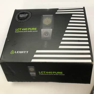 Lewitt LCT-440-PURE Large Diaphragm Cardioid Condenser Microphone 2010s - Black image 4