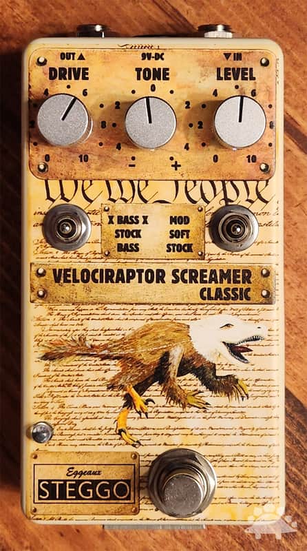 Steggo's Velociraptor Screamer Classic - Tone Geek Valve Screamer VS10 (NOS Diodes / Transistors!) image 1