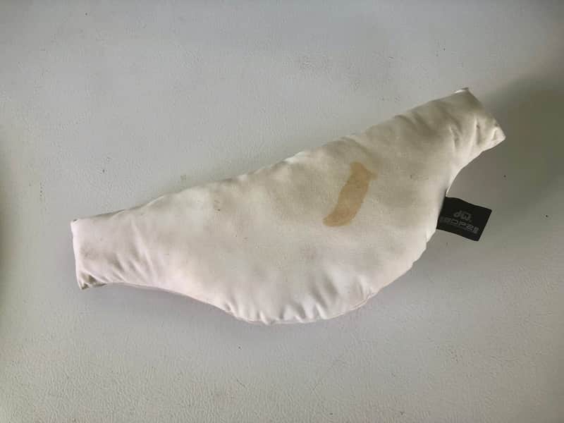 (1) DW BDP2 White Pillow, Accurate Bass Drum Muffling System, Velcro Never Used