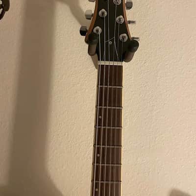 Mitchell MS470 Mahogany Body Electric Guitar Denim Blue Burst - Soft case included image 2