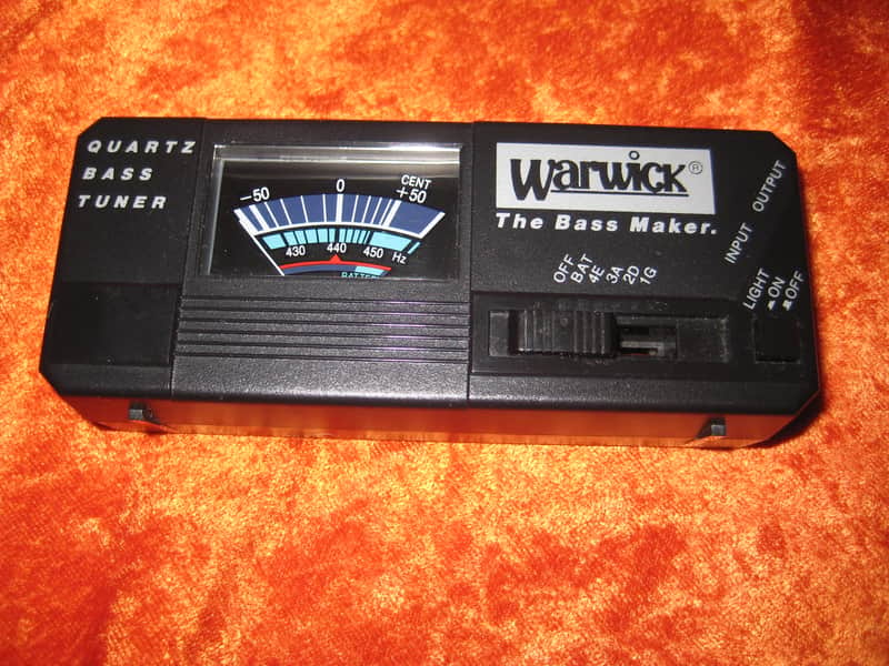 Warwick Bass Quartz Tuner 1980's image 1