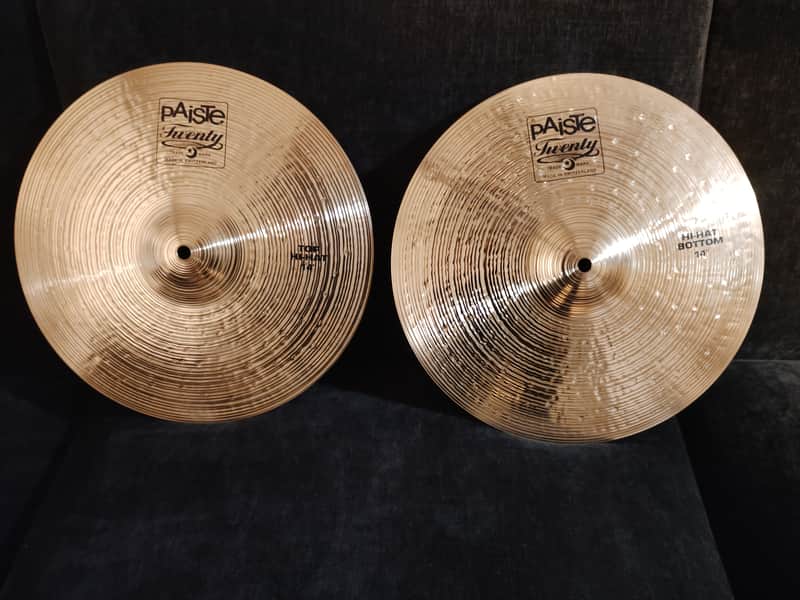 Paiste 14" Twenty Series Hi-Hat Cymbals 2007 - 2011 image 1