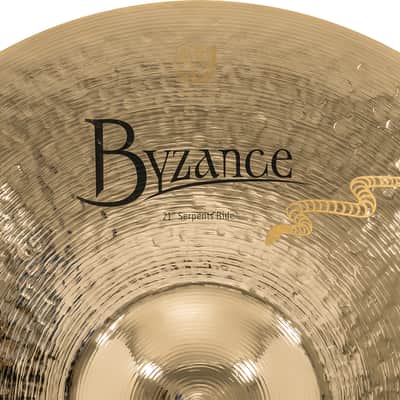 MEINL B21SR-B Byzance Brilliant Serpents Ride 21 Zoll brilliant image 6