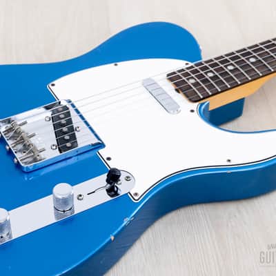 2013 Fender American Vintage '64 Telecaster Lake Placid Blue w/ Case image 6
