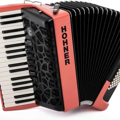 HOHNER BRAVO MYCOLOR III 72 FIRE (RAL D2-020 50 30) image 1