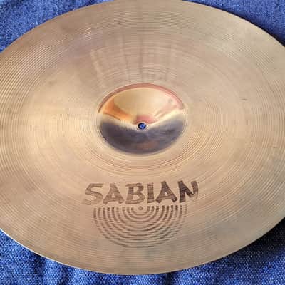 Vintage Sabian AA Series 20 Inch Heavy Ride Cymbal - 2.7 kilos of Golden Tone ! image 2