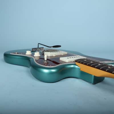 Fender American Professional Classic Jazzmaster Metallic Teal Electric Guitar image 15