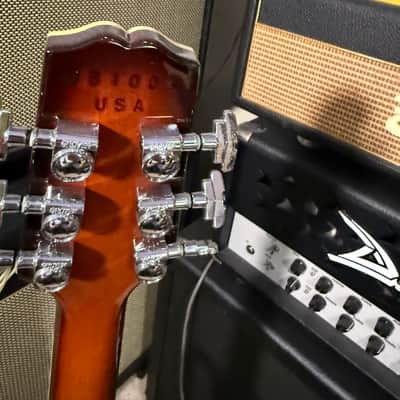 Hamer Newport w/ Bigsby in Vintage or Jazz Burst image 25