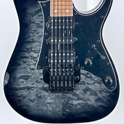 Ibanez Ibanez RG450QMBTGB Electric Guitar-Transparent Gray Burst image 2