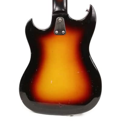 Vintage Hagstrom F-12S 12-String Electric Guitar in Sunburst image 2