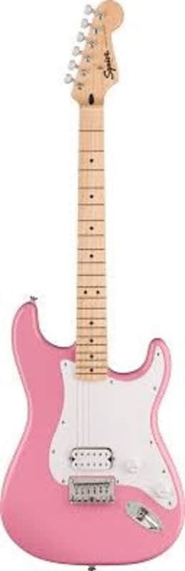 Squier Sonic Stratocaster HT H Flash Pink image 1