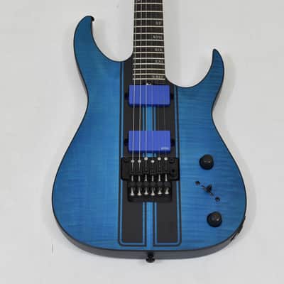 Schecter Banshee GT FR Electric Guitar Satin Trans Blue B-Stock 0214 image 2