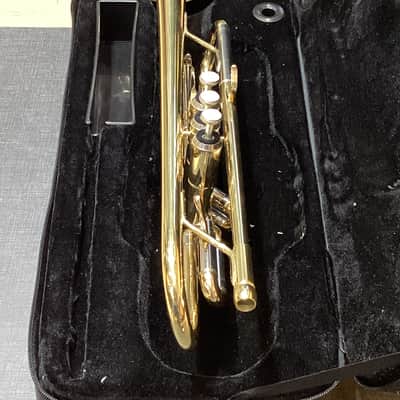Jean Paul USA TR-430 Intermediate Student Trumpet Outfit with Contoured Case 2010s - Clear-Lacquered Brass -#19769 image 5