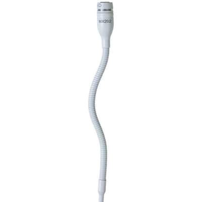 Shure MX202W/C Microflex Cardioid Overhead Condenser Mic w/ In-Line Preamp