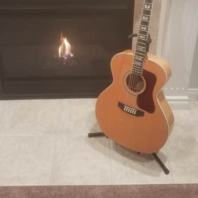 1977 Takamine F-395MS Jumbo 12-string. 'Lawsuit' copy of the Guild F412. image 1