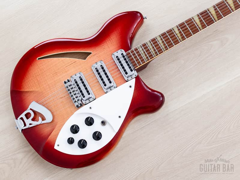 2000 Rickenbacker 360/12CW Carl Wilson Signature 12-String Fireglo, 370/12 Conversion, Near-Mint w/ Case, COA, Tags image 1