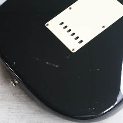 1986 Squier (by Fender Japan) SST-30 Vintage Stratocaster (Black) image 10