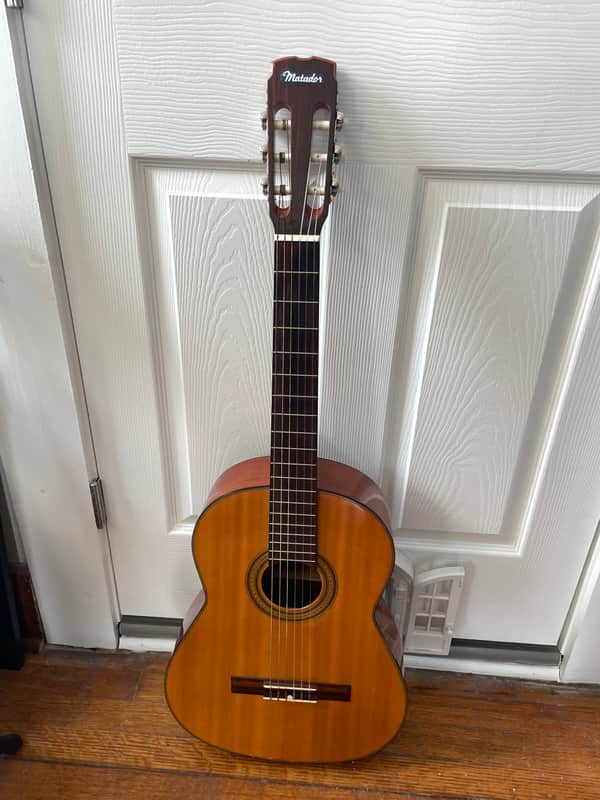 conn matador classical acoustic guitar - made in japan 1970s image 1