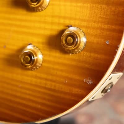 Gibson Custom Shop 1959 Les Paul Standard Reissue Murphy Lab Heavy Aged Electric Guitar - Golden Poppy Burst with Hardshell Case image 19