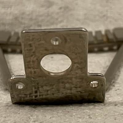 Vintage 12 String Trapeze Tailpiece 1960’s-1970’s Chrome Matsumoku Univox Aria Conrad Lyle MIJ Japan image 10