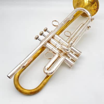 Blackburn 1B-348 Yamaha Miyashiro Bell Custom Bb Trumpet Silver image 7