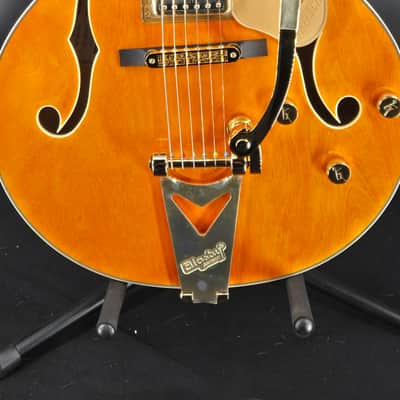 Gretsch Synchromatic™ Nashville™ Hollow Body Single-Cut with Bigsby®, Ebony Fingerboard, 50's Orange Stain image 1