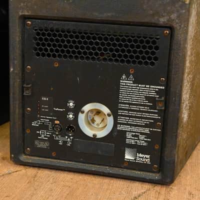 Meyer Sound CQ-2 Narrow Coverage Main Loudspeaker (PAIR) CG01UTK *ASK FOR SHIPPING* image 11