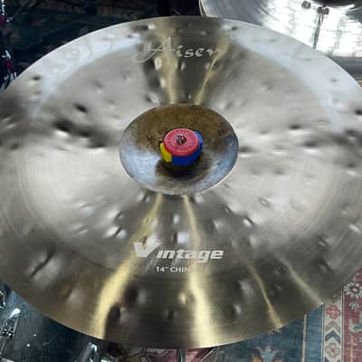 Aisen 14" Vintage China Cymbal image 1