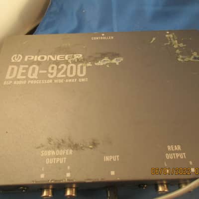 Pioneer deq 9200 old school dsp Audio Processor refurbished used image 4