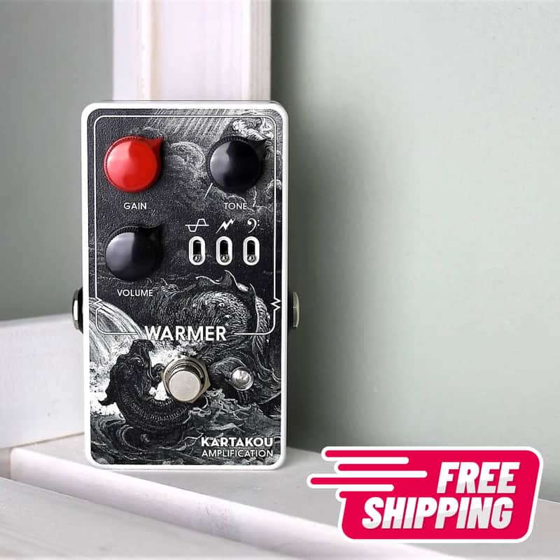 KARTAKOU Warmer | Handmade Guitar Overdrive / Boost Pedal image 1