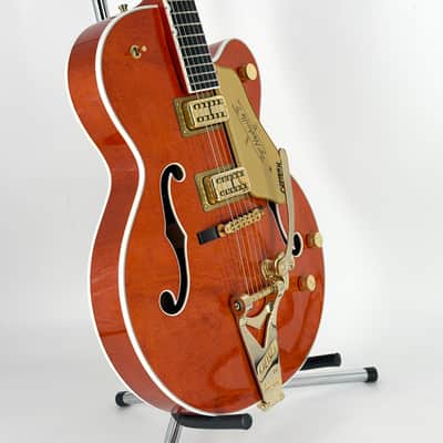 2022 Gretsch G6120TG Players Edition Nashville – Orange Stain image 6