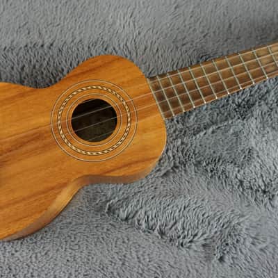 aNueNue Model 1879 Koa 19th Century Vintage Replica Solid Koa Soprano Ukulele image 4