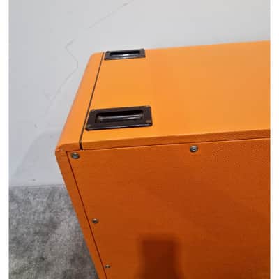 Marshall Bass Series 800 1984B 4X12 Bass Cabinet - Rare Orange Tolex Edition - Very Good image 2