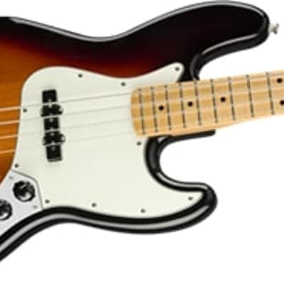 Fender Player Jazz Bass®, Maple Fingerboard, 3-Color Sunburst-MX22110106 image 4