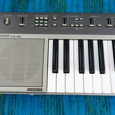 Yamaha PS-55 PortaSound Synthesizer - w/ Original Case, Adapter - K042 image 5