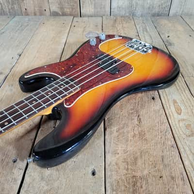 Fender Precision Bass 1963 Refin w/ New Modern HSC - Sunburst image 10