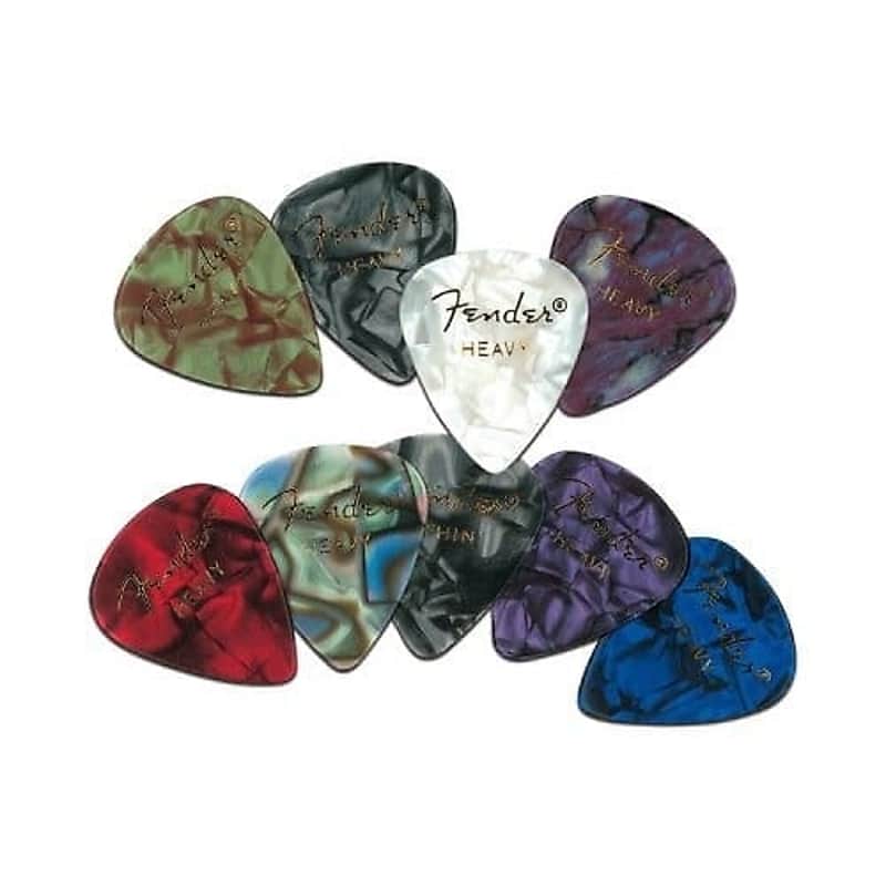 Immagine Fender 351 Shape Premium Picks Heavy Moto - 1